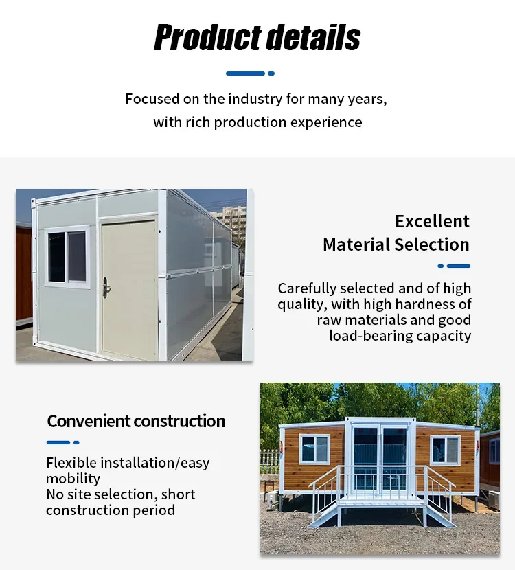 YG Mobile Tiny Houses Portable Casa Container House Self Contained Container House