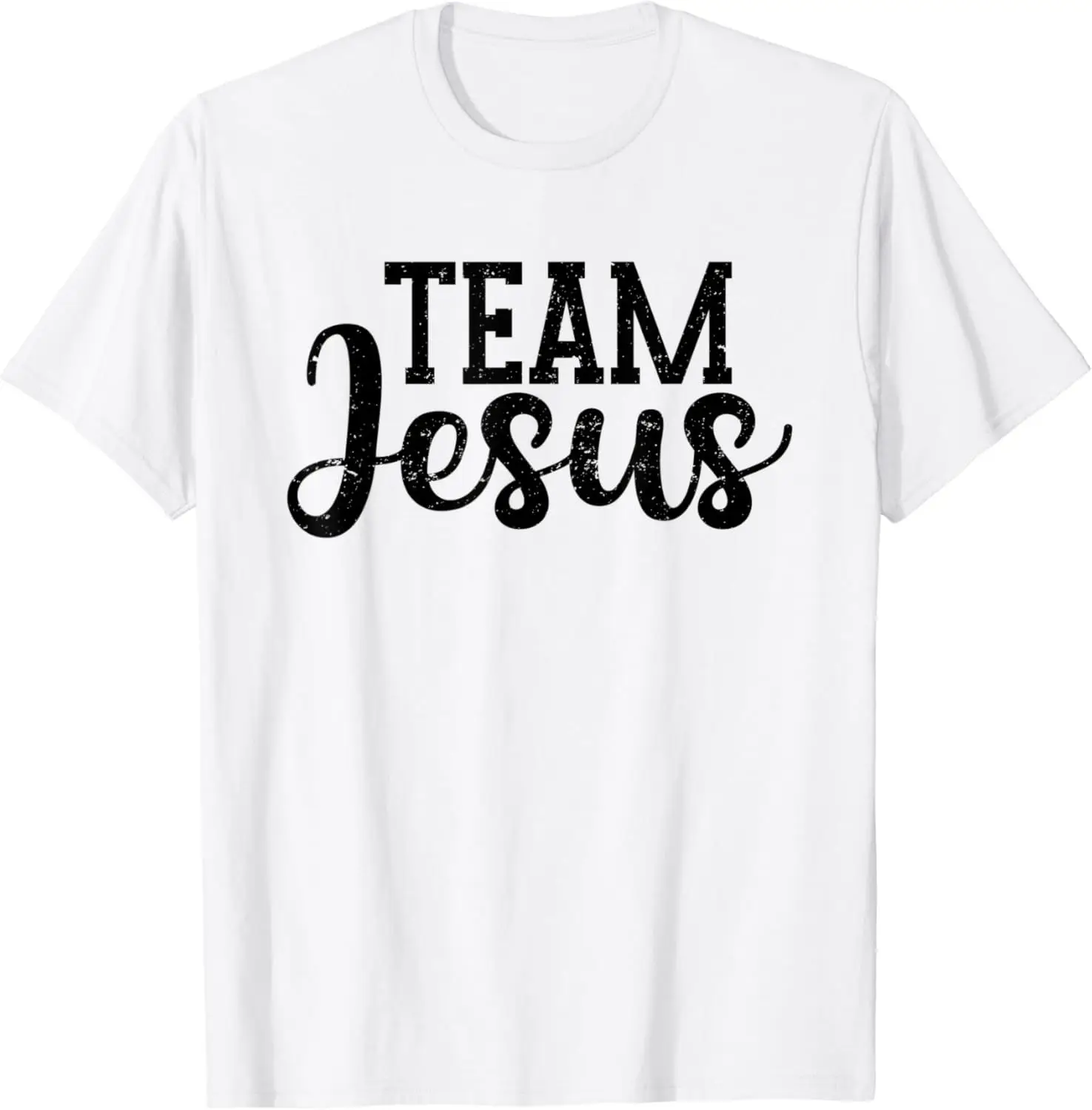 Funny Team Jesus Christian Faith Pray God Religious T-Shirt Funny Jesus Clothes  T Shirts for Men  Graphic T Shirts