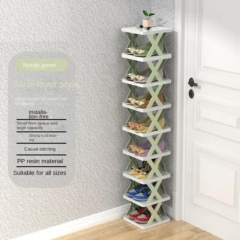 New Shoes Racks Storage Organizer Detachable Shoe Racks Saves Family Household Rack Multi Layer Simple Shoes Shelf Color Cabinet