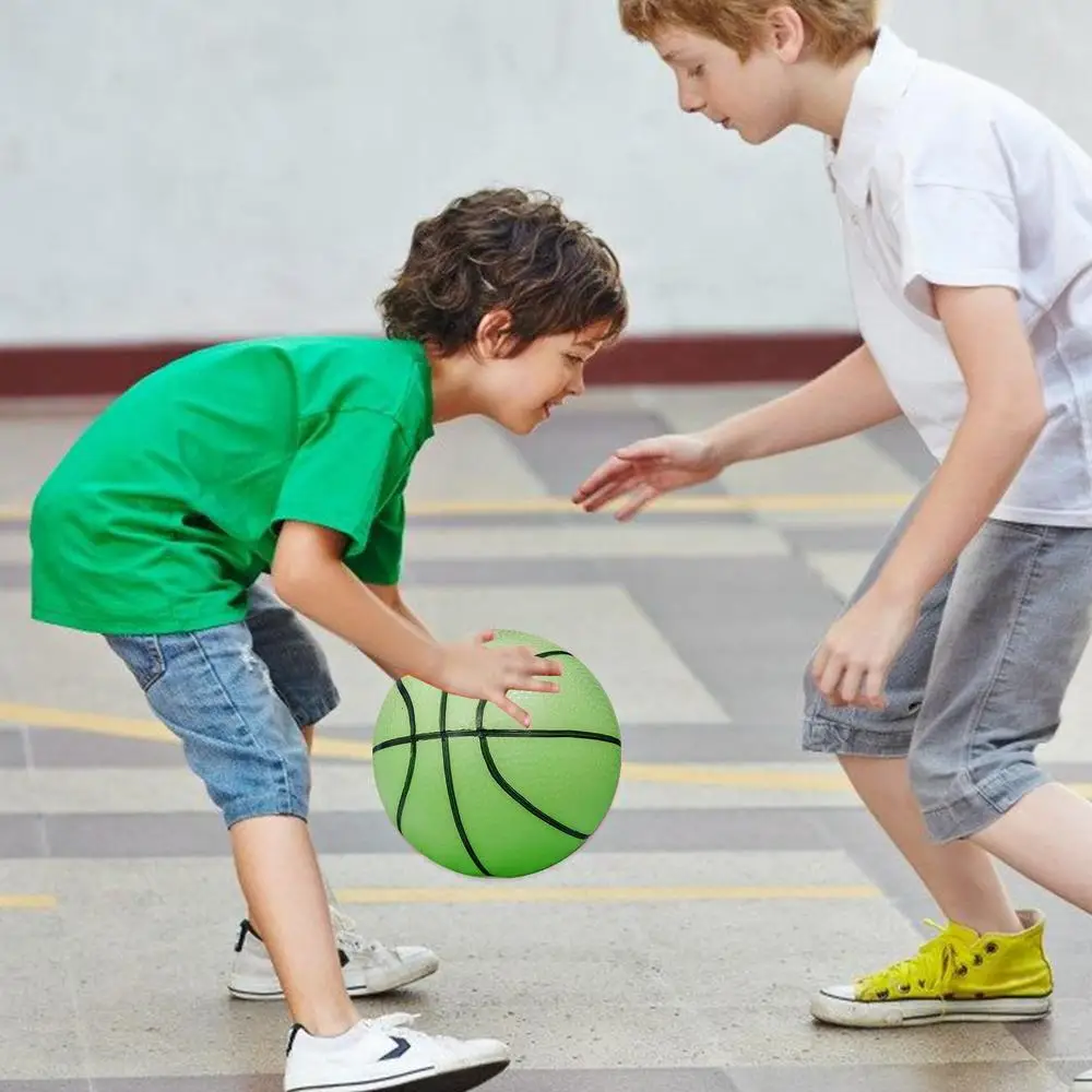 Light Up Basketball Glowing Luminous Ball Reusable Strong Grip Light Up Basket Ball For Indoor And Outdoor Play Games