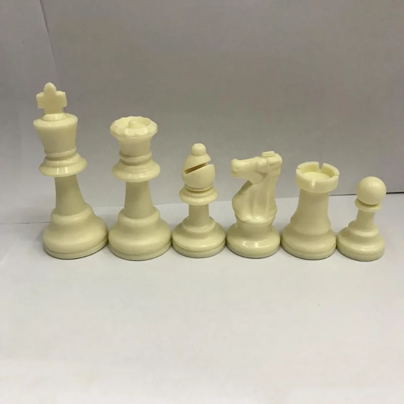 65/75/95mm Chess Pieces Adult Children Chess Intellectual Toys Plastic Chess Character Championship Game Toys