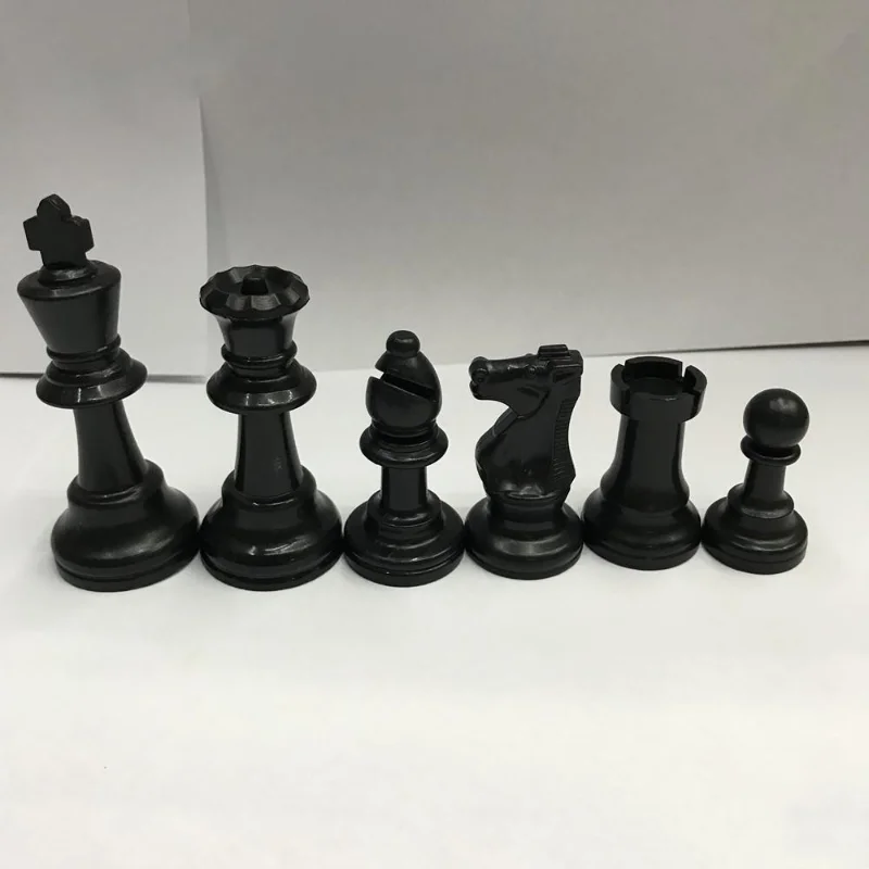 65/75/95mm Chess Pieces Adult Children Chess Intellectual Toys Plastic Chess Character Championship Game Toys