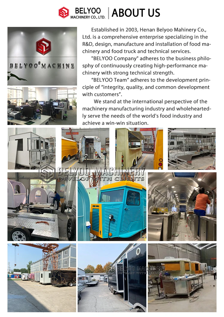 Australian Standard Overseas Fully Equipped Kitchen Mobile Street Pizza Food Concession Catering Trailer Taco Hot Dog Truck