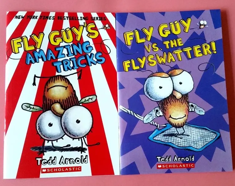 15 Books / Set English Usborne Books for Children Kids Picture Books Baby Famous Story The Fly Guy Series Fun Reading Story Book