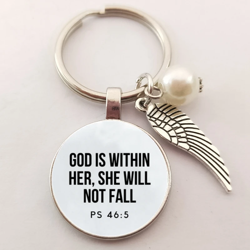 bible verse key chains faith keychain scripture quote christian jewelry for friend women men inspirational gifts