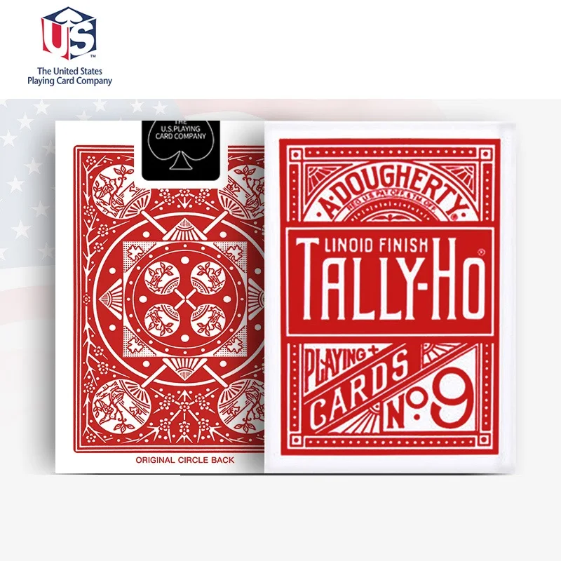 Tally-Ho Fan Red