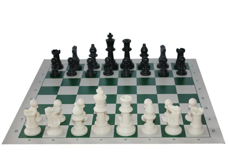 Resin Chess Pieces With Chess Board Chess Set 65/75/97mm Games Medieval Chesses Set With 34cm/42cm/51cm Chessboard Board Games