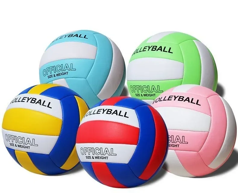 Soft Size 5 Volleyball Professional Training Match Game Ball for Youth Beginners Indoor Practice Ball Outdoor Beach Volleyball