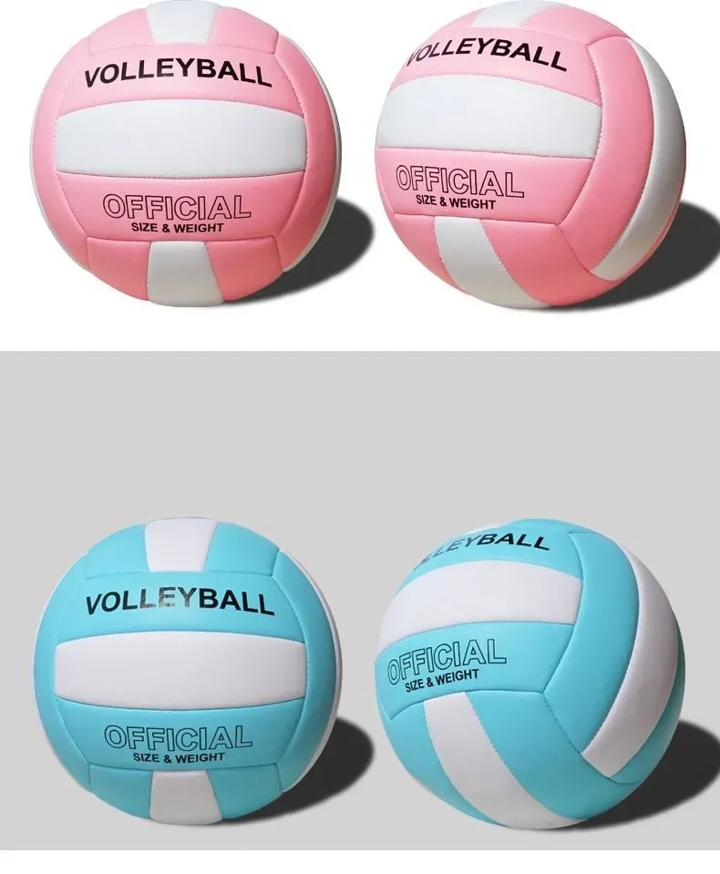 Soft Size 5 Volleyball Professional Training Match Game Ball for Youth Beginners Indoor Practice Ball Outdoor Beach Volleyball