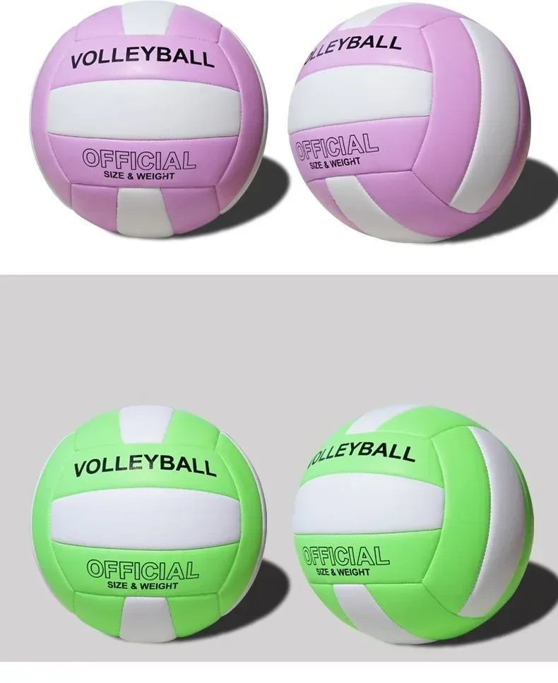 Soft Size 5 Volleyball Professional Training Match Game Ball for Youth Beginners Indoor Practice Ball Outdoor Beach Volleyball