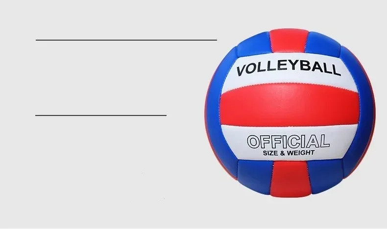 Soft Size 5 Volleyball Professional Training Match Game Ball for Youth Beginners Indoor Practice Ball Outdoor Beach Volleyball