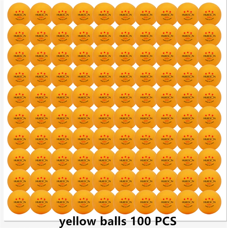 Yellow balls 100 PCS