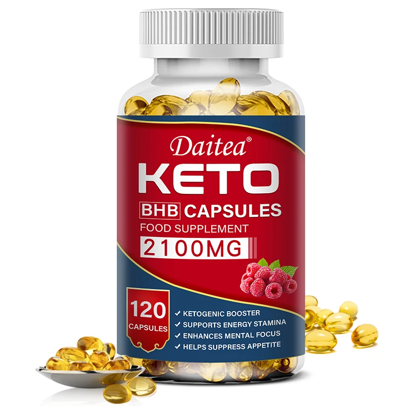 Daitea Fat Burning Ketone Soft Capsules - Helps to better decompose body calories, control weight and maintain health