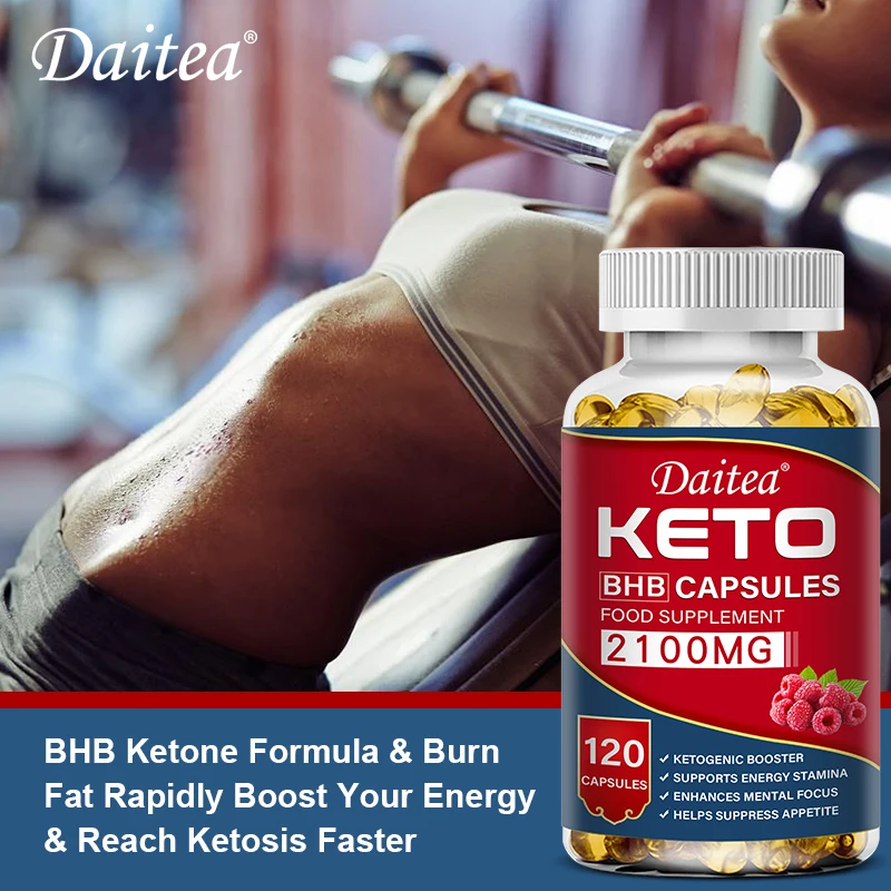 Daitea Fat Burning Ketone Soft Capsules - Helps to better decompose body calories, control weight and maintain health