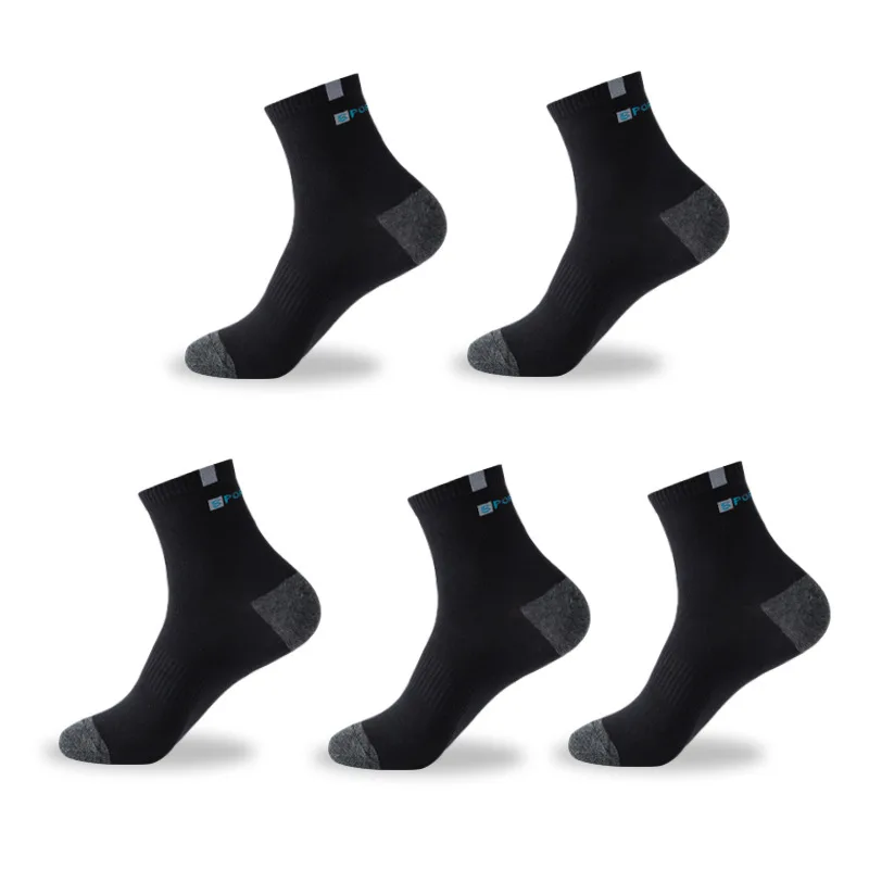 5 pairs black