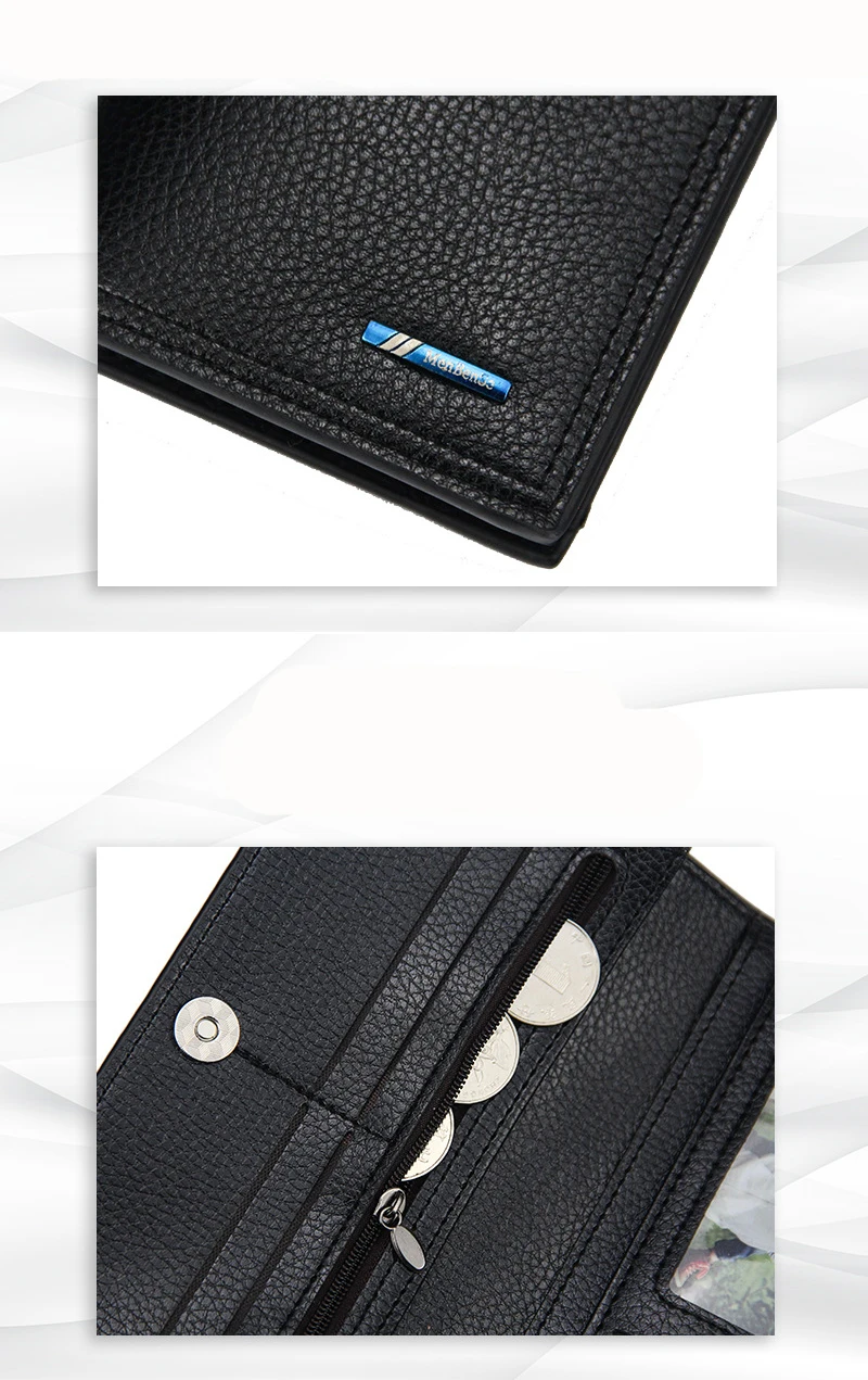 2022 New Men's Wallet Long Fashion Men's Magnetic Buckle Plus Envelope Large-capacity Multi-card Pocket Wallet Multi-card Wallet