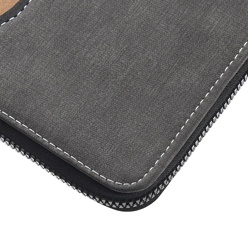 Men's Long Wallet Fashion Multiple Card Slots Card Holder Slim Brand Designer Men Business Wallet Zipper Phone Pouch Coin Purse