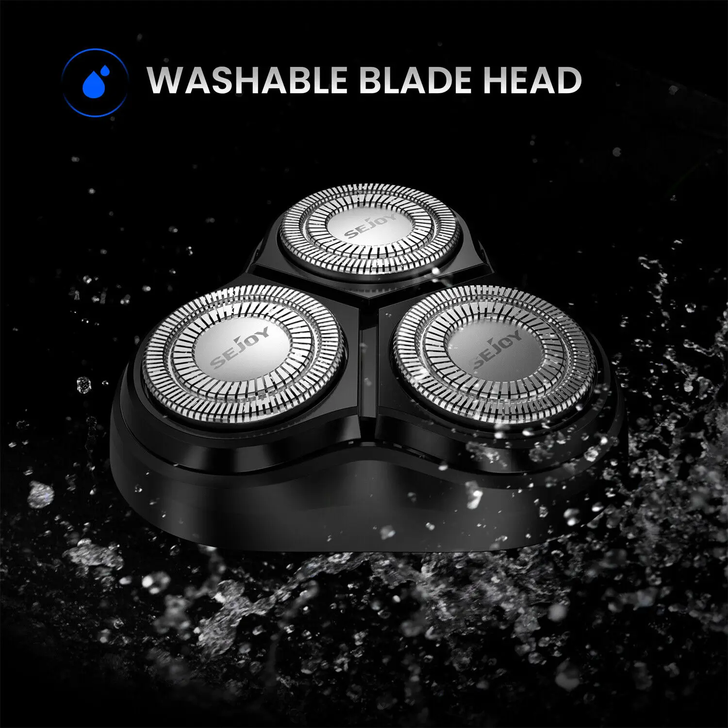 2 in 1 Men's Electric Shaver For Men Shaving Machine Beard Trimmer 3D Floating Blade Washable USB Recharge Hair Cutting Machine