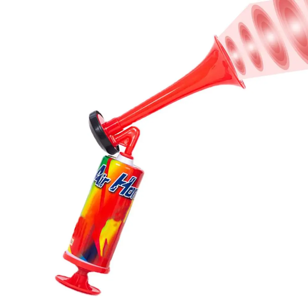 Soccer Horn Plastic Pipe Vuvuzela Low Voice Fans Cheer Football Air Horn Speaker Cheerleading Horns Push The Pump Gas Air Horns