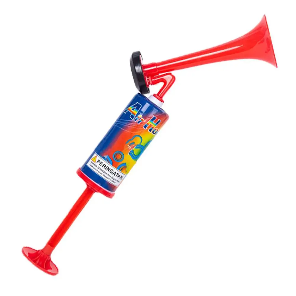 Soccer Horn Plastic Pipe Vuvuzela Low Voice Fans Cheer Football Air Horn Speaker Cheerleading Horns Push The Pump Gas Air Horns