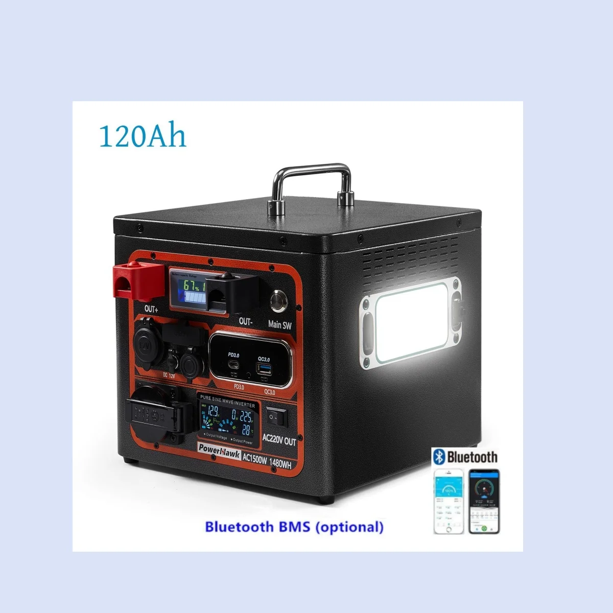 1200W120AH-Bluetooth