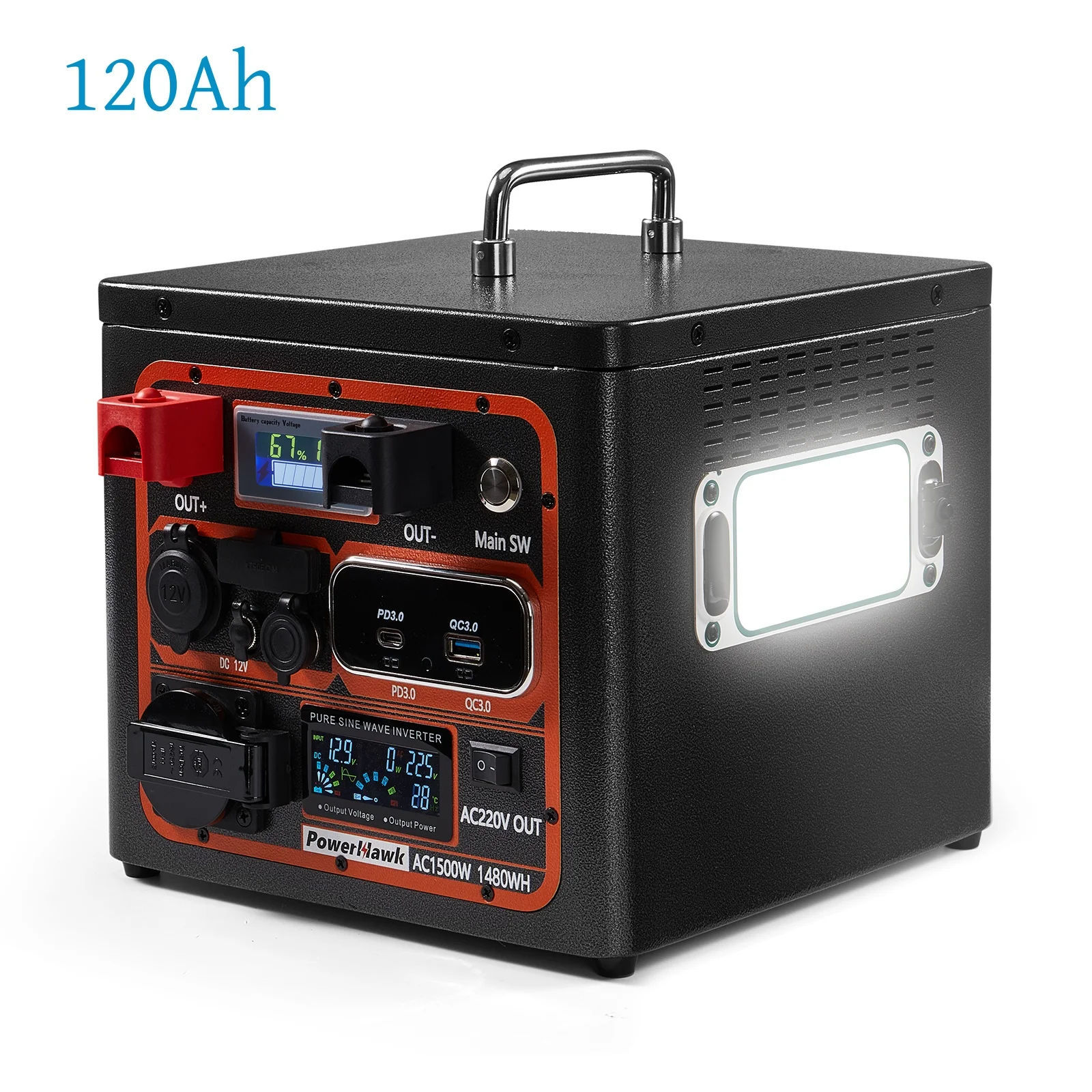 1200W 120AH