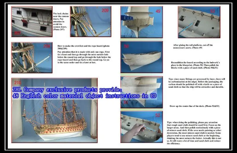 yuanqing San Felipe 1690 wood model ship kits scale 1/50 47 inch