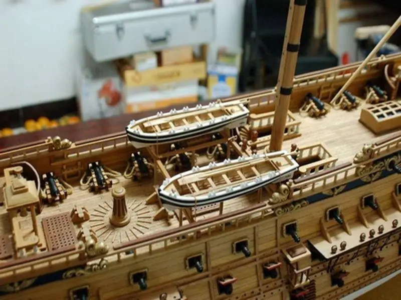 yuanqing San Felipe 1690 wood model ship kits scale 1/50 47 inch