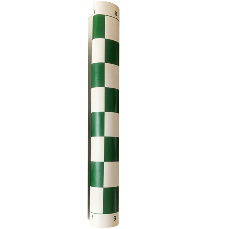 Portable Soft Rollable Chess Board Durable Leather Tournament Chess Mat Foldable International Chess Board Easy to Use