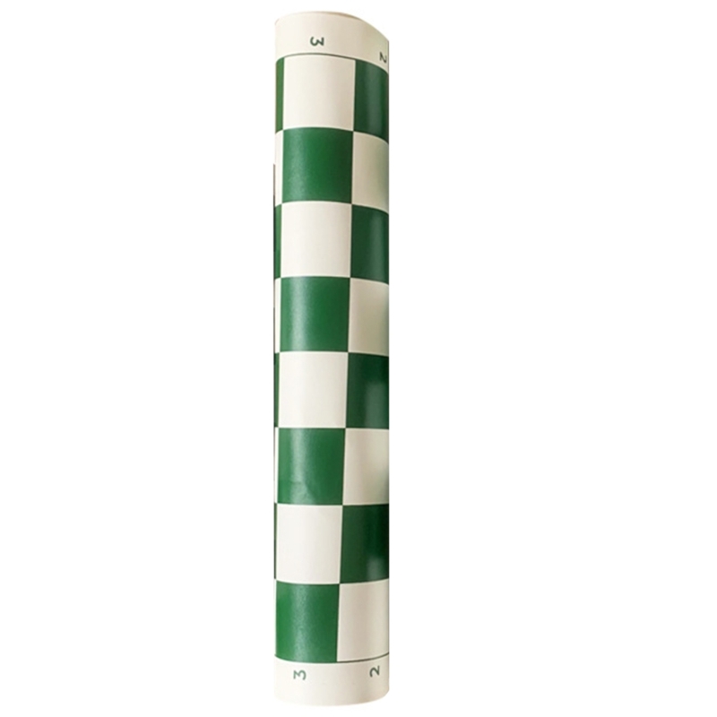 Portable Soft Rollable Chess Board Durable Leather Tournament Chess Mat Foldable International Chess Board Easy to Use