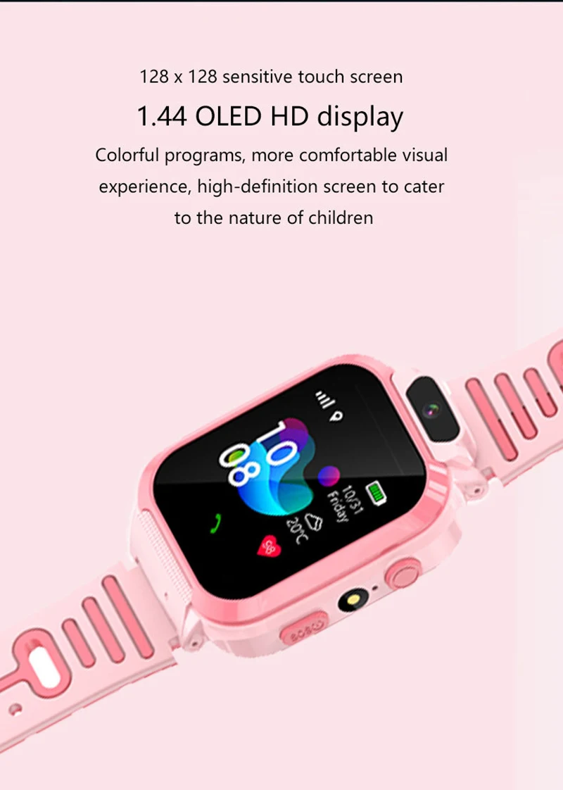 Xiaomi 4G Kids Smart Watch SOS GPS Location Video Call Sim Card Child SmartWatch Camera Waterproof Upgrade Watch For Boys Girls