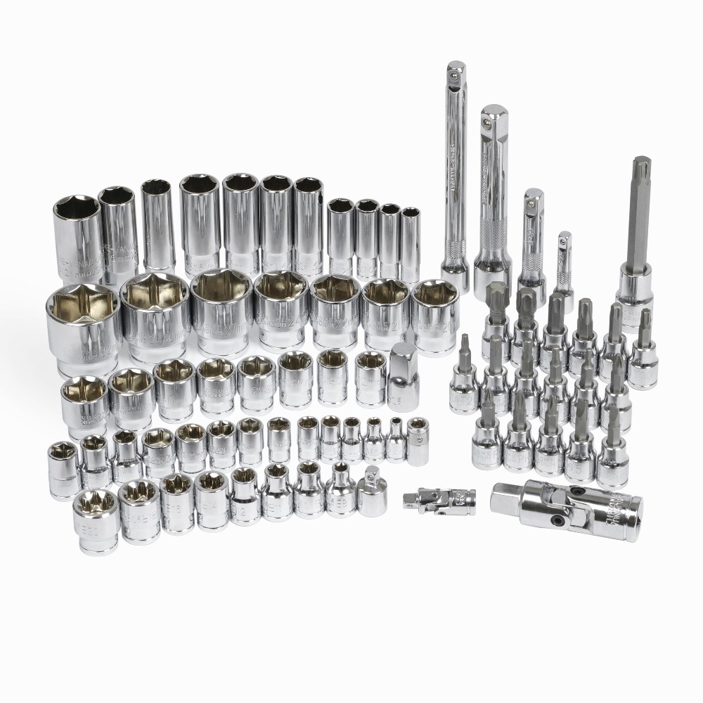 Ratchets and Sockets Hand Tools 123 pcs Set