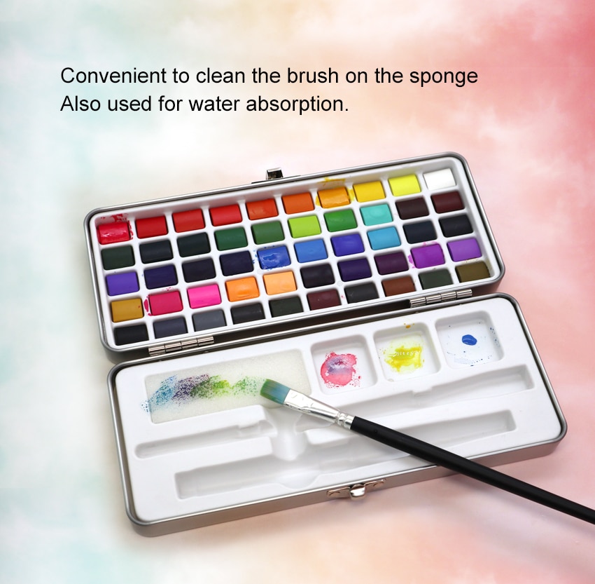 Portable Watercolor Paint Set